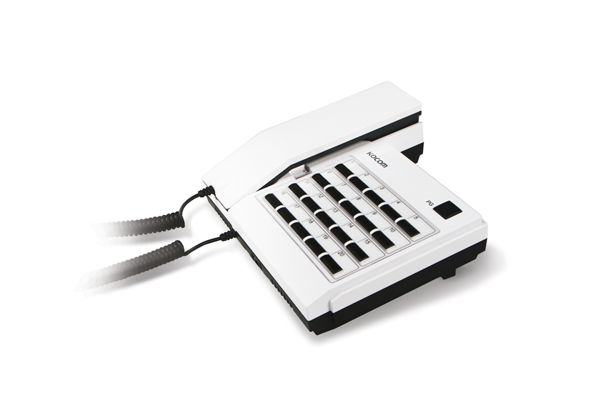 KOCOM KIP-620ML 20CH Multiple Interphone (Master unit) อินเตอร์คอม KOCOM INTERCOM รุ่น KIP-620ML สามารถเชื่อมต่อตัวลูกได้มากถึง 20 ตัว