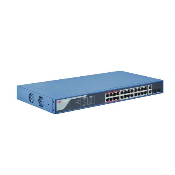 DS-3E1326P-EI(B) 24 Port Fast Ethernet Smart POE Switch