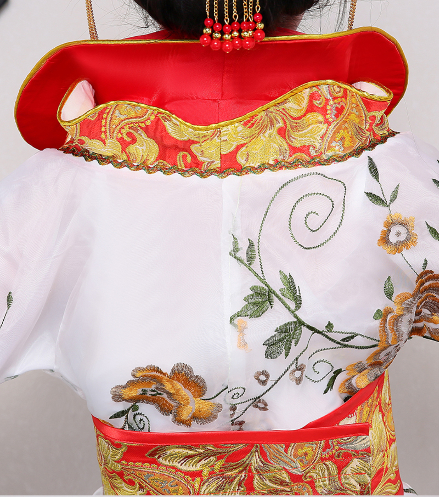 ชุดองค์หญิงราชวงศ์ถัง สีขาว. รหัสFIN 158 สินค้าพร้อมส่ง