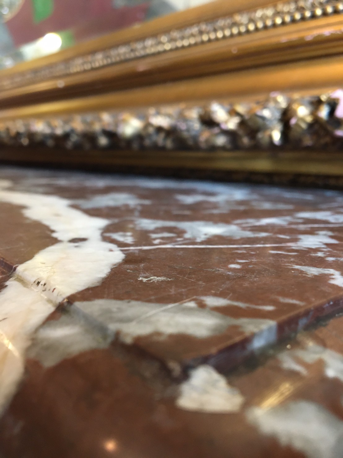 โต๊ะท๊อปหินอ่อนงานฝรั่งเศส