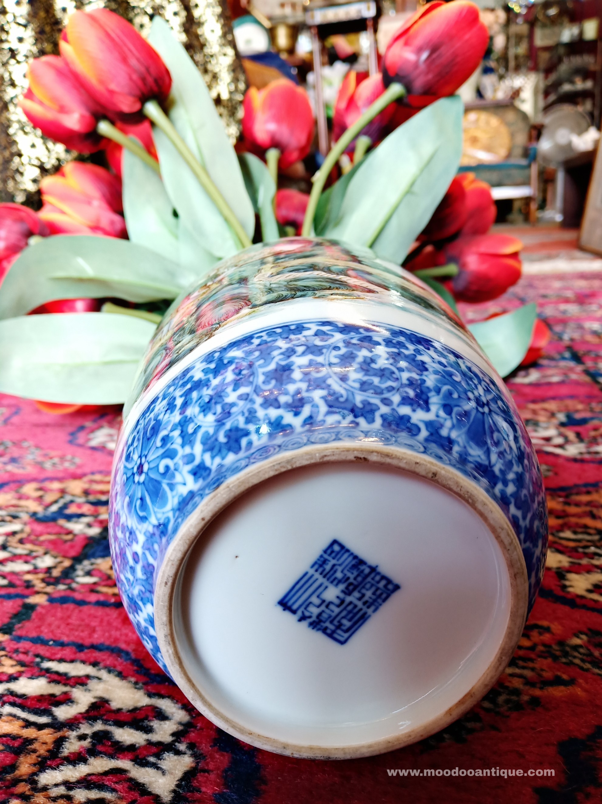 ขายแล้ว Chinese Eggshell Porcelain Vase