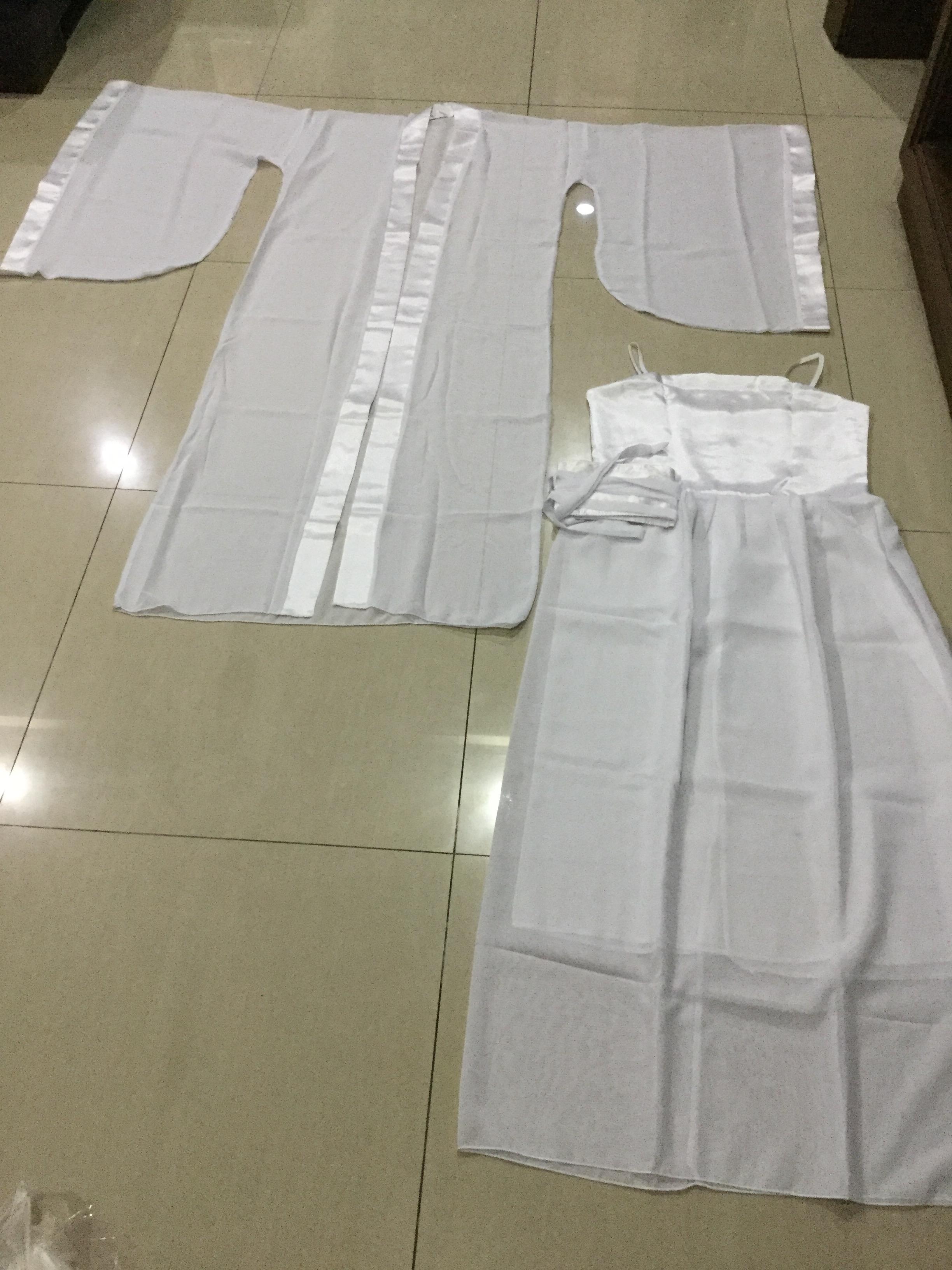 ชุดเจ้าแม่กวนอิมเด็ก . รหัส IM 65 สินค้าพร้อมส่ง