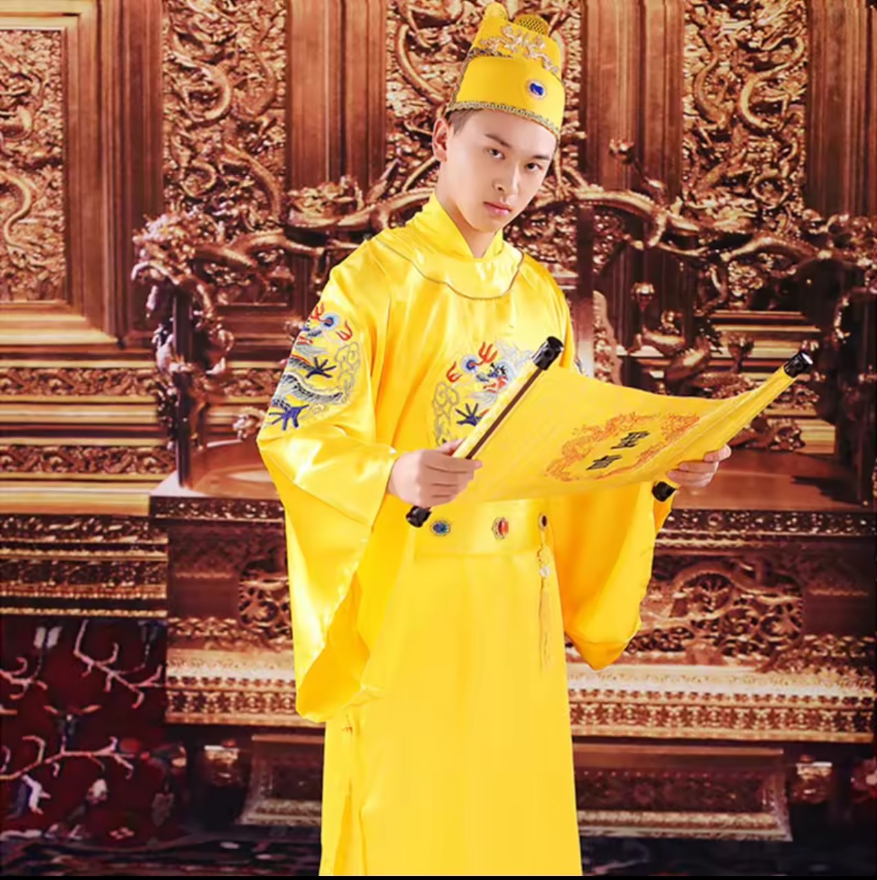 #ชุดจักรพรรดิราชวงค์หมิง สินค้าพร้อมส่ง