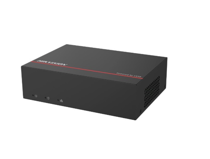 4-ch 1080p 1U H.265 eSSD AcuSense DVR iDS-E04HQHI-XD เครื่องบันทึก 4ch Hikvision