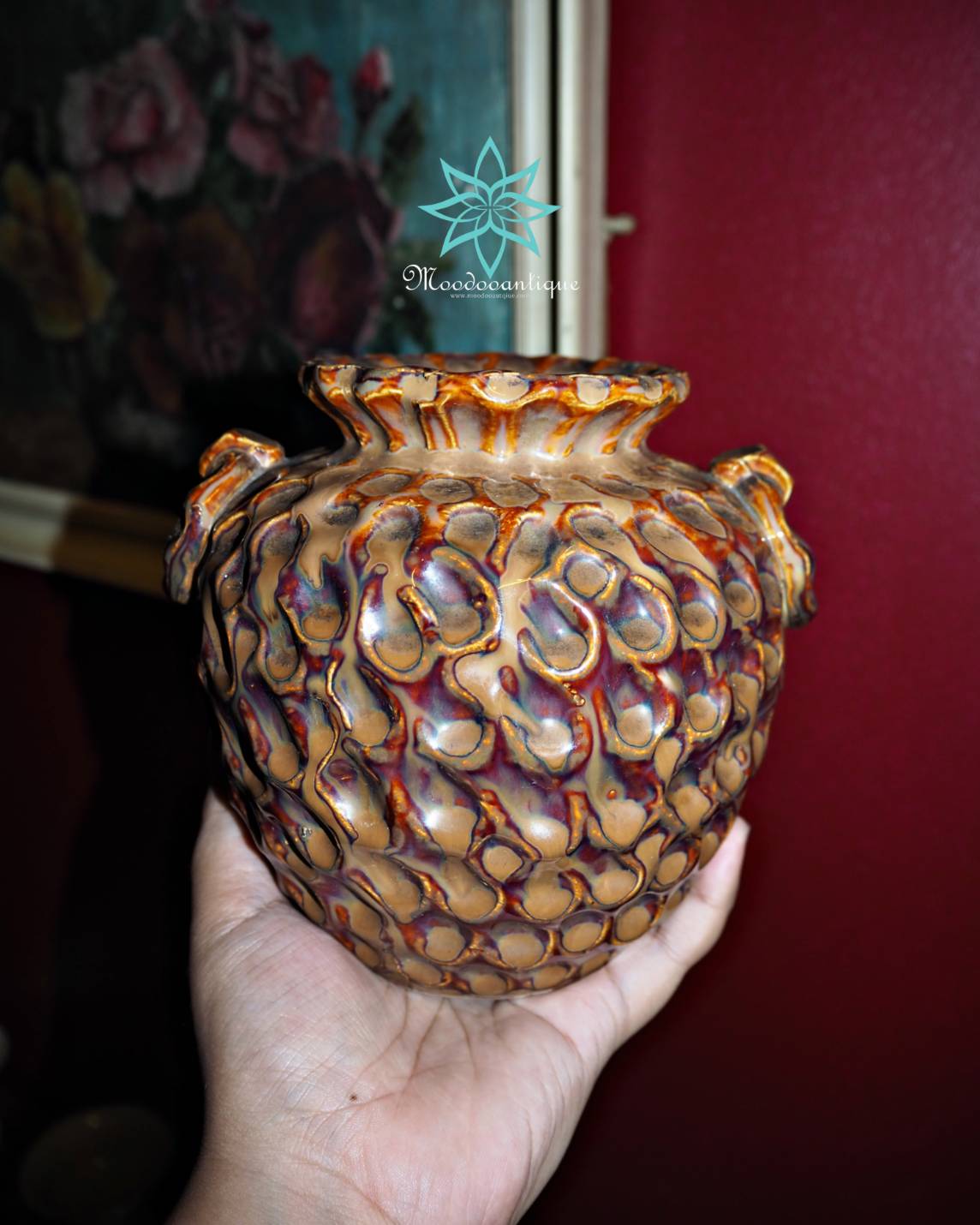 แจกันดินเผาญี่ปุ่น