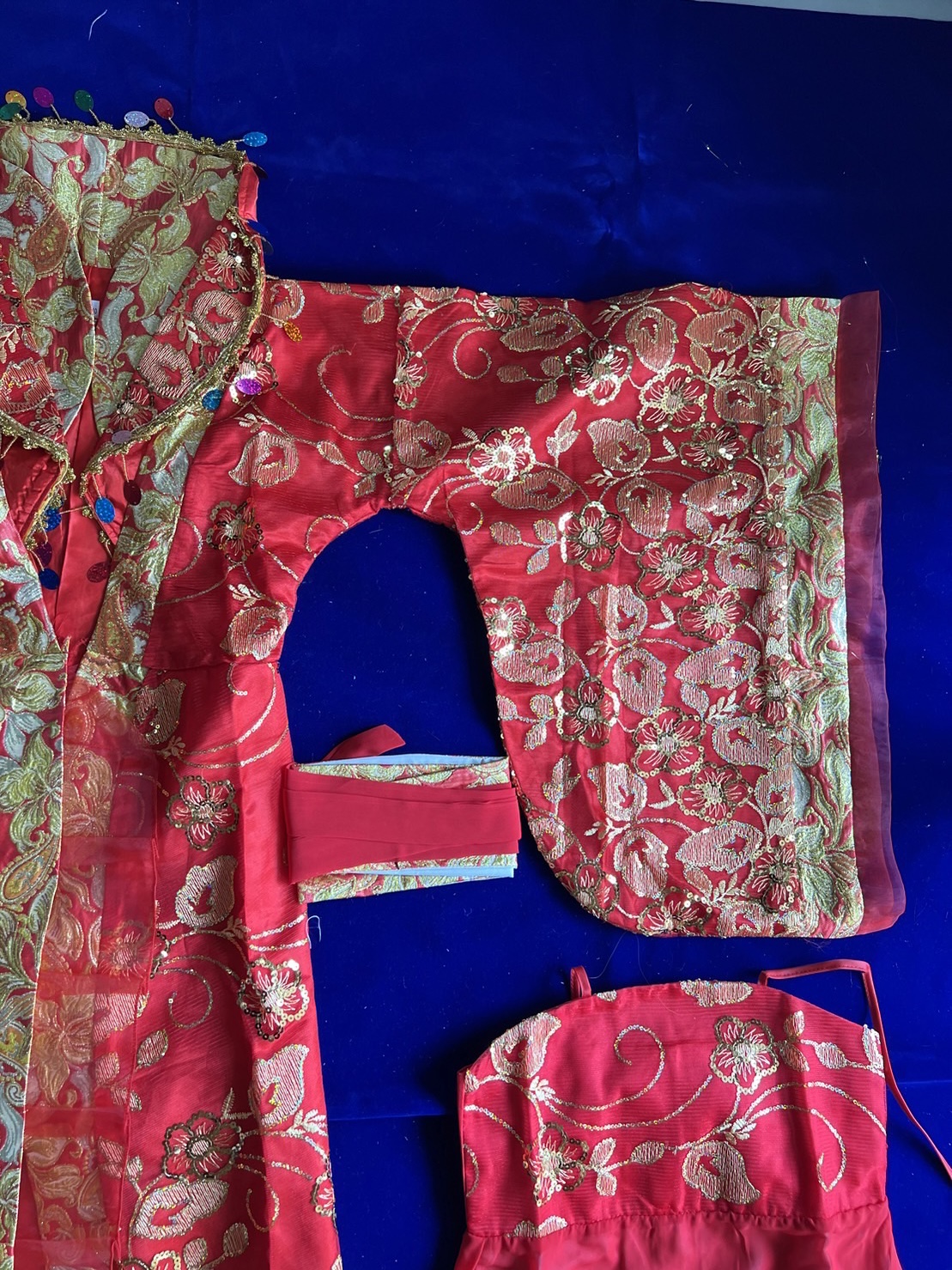 #ชุดเจ้าหญิงสีแดง รหัส PRI 150