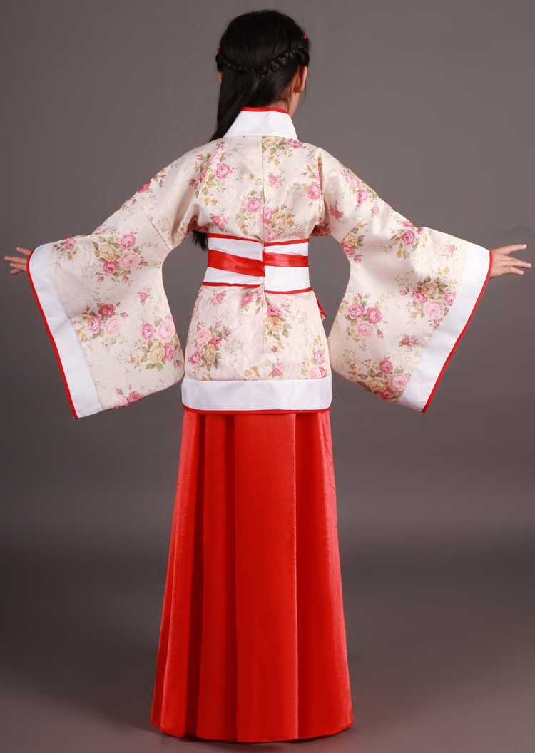 ชุดจีนราชวงศ์ถัง สีแดง รหัส SF 39