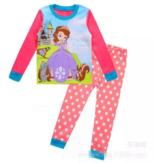 ชุดนอนเด็กเล็ก แขนยาว ขายาวSize 2T,4T,5T