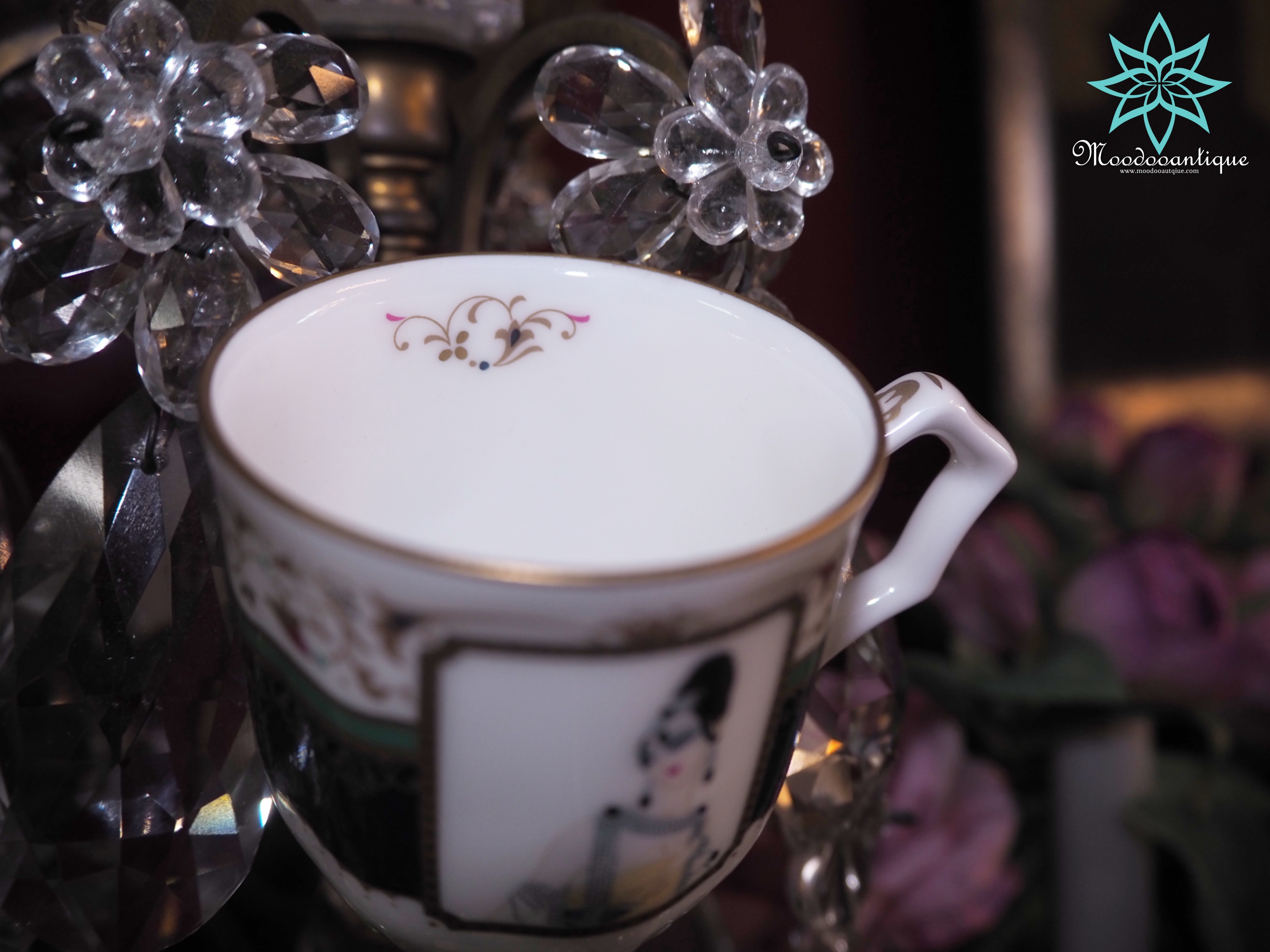 Vintage Shiseido Hanatsubaki Club Esprit d'Erte original