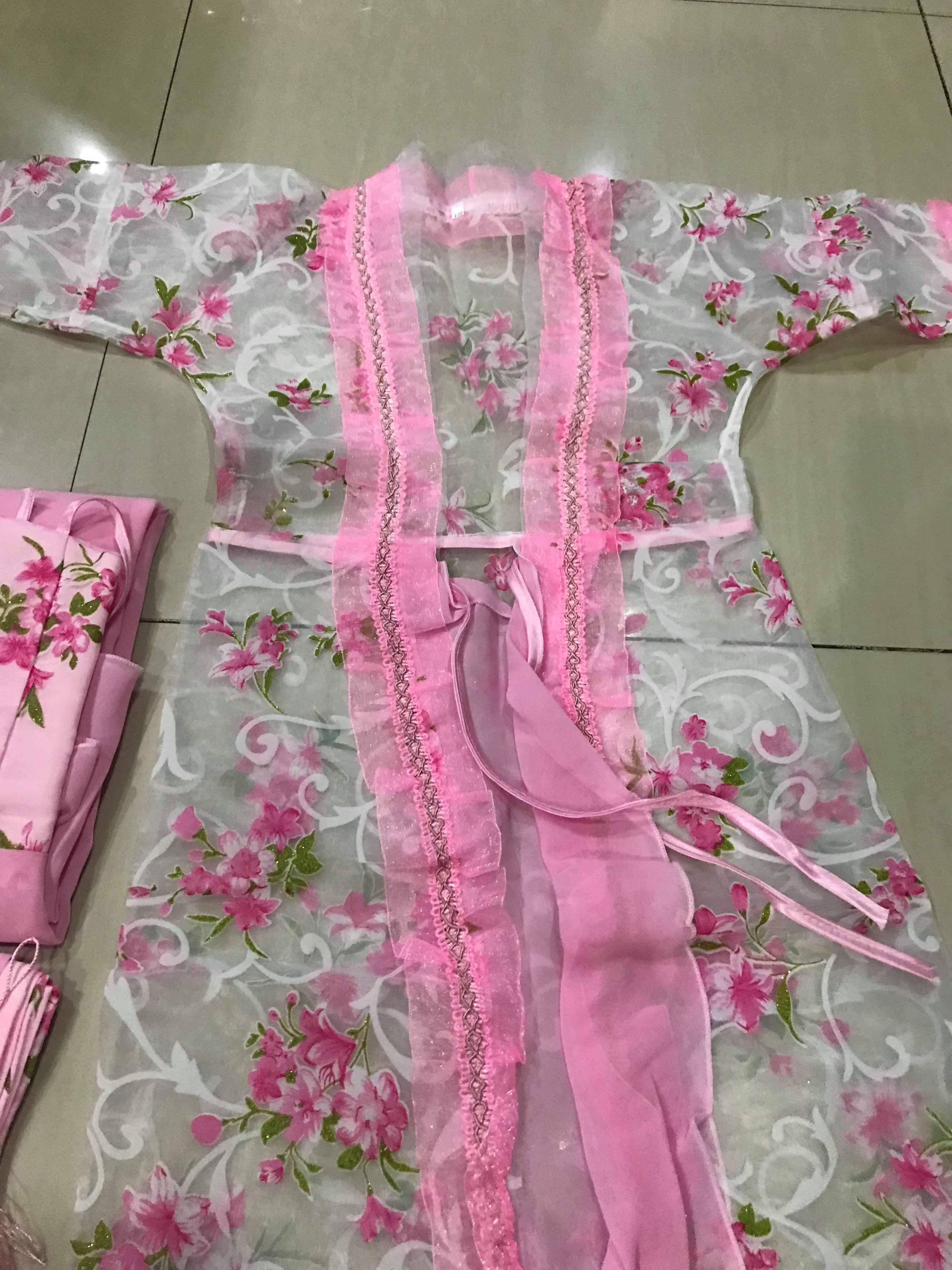 ชุดจีนนางฟ้าเด็กสีชมพู รหัส PM 95 สินค้าพร้อมส่ง