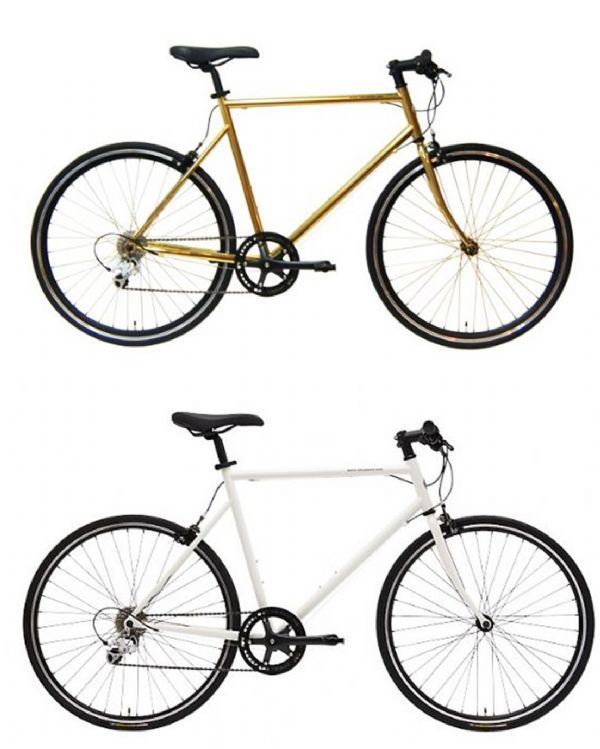 TokyoBike Sport 9 S ของใหม่ สีขาว สีทองรุ่นพิเศษ ขนาด 470 mm