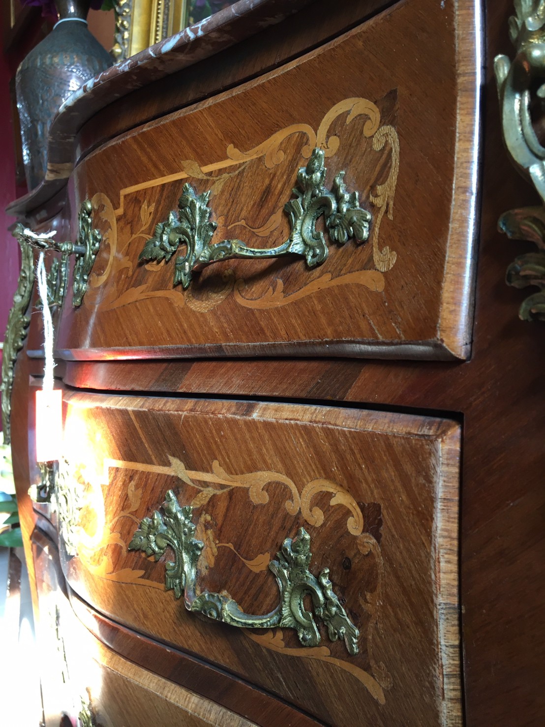 โต๊ะท๊อปหินอ่อนงานฝรั่งเศส