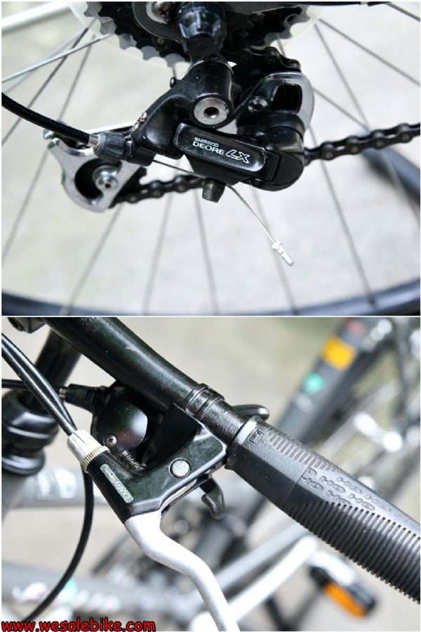 จักรยานพับ Miyata ล้อ700C สีเทาระเบิด