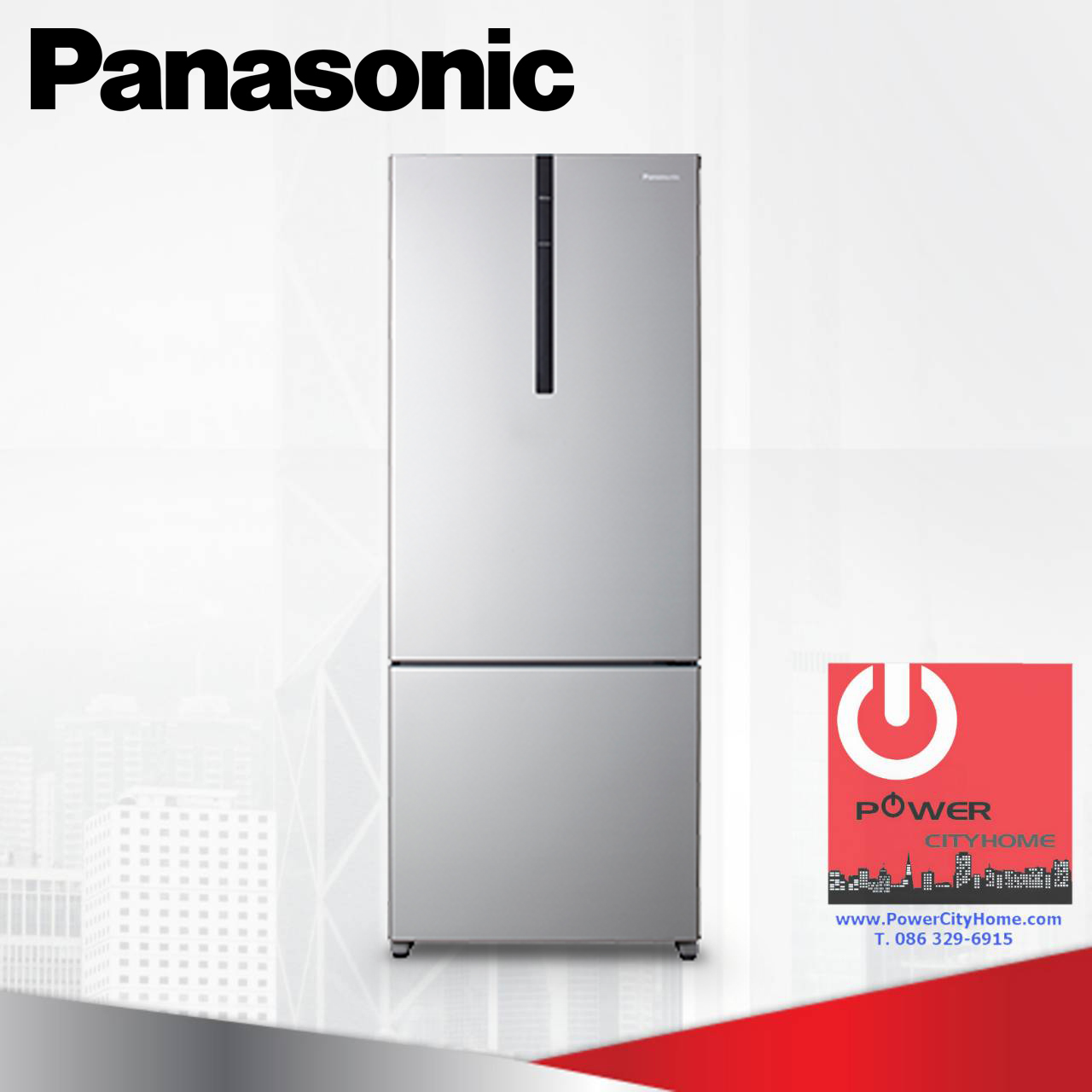 ตู้เย็น Panasonic 14.6 คิว Inverter รุ่น NR-BX468VS
