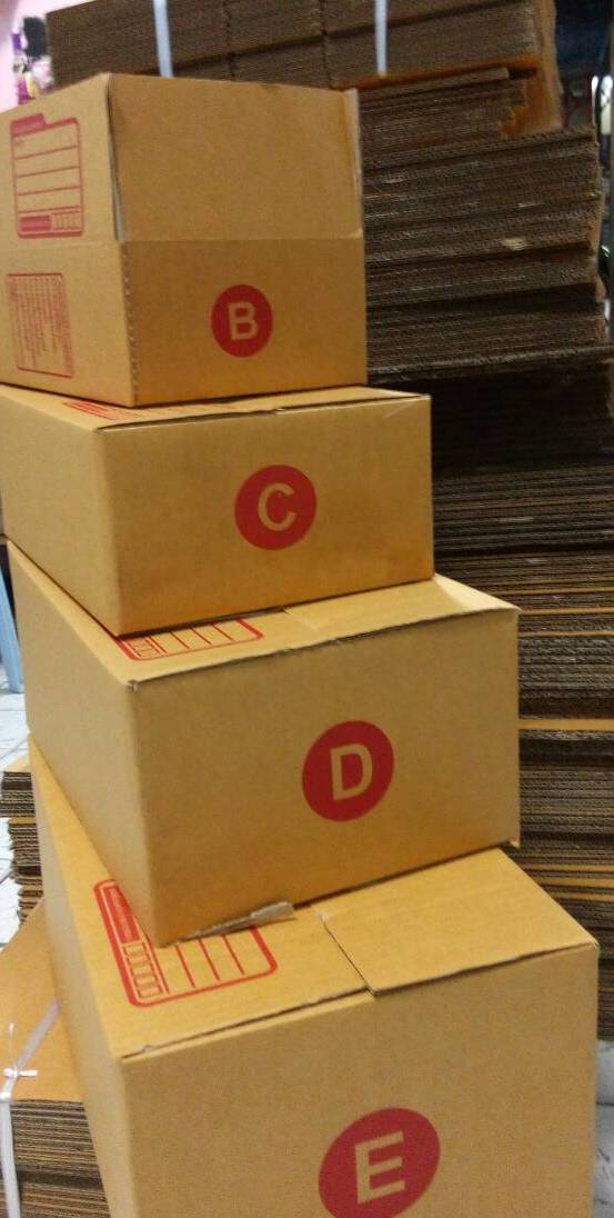 กล่องพัสดุ กล่องไปรษณีย์ฝาชน ราคาถูกมาก