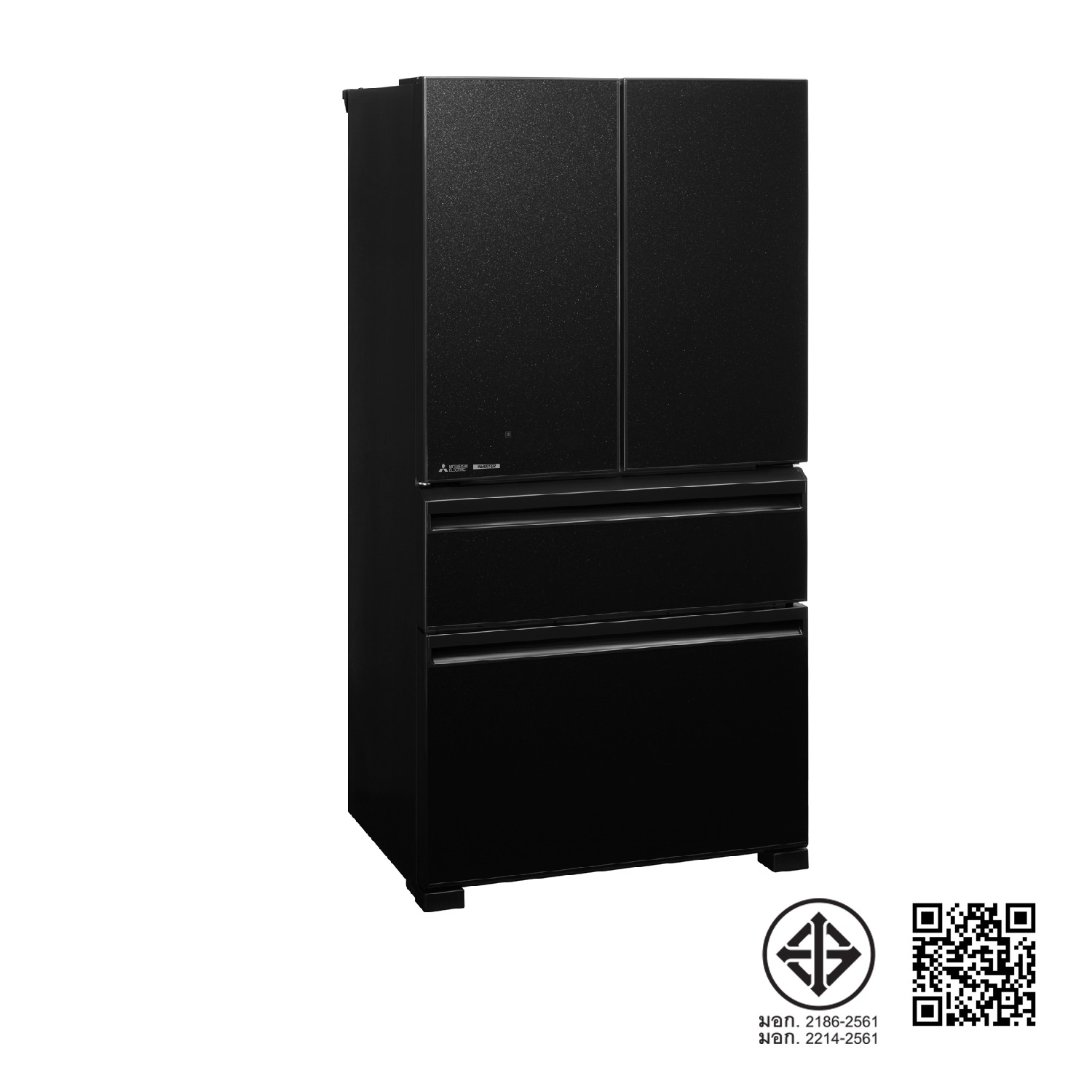 ตู้เย็น Mitsubishi 4 ประตู LX GRANDE รุ่น MR-LX60EY ความจุ 564 / 19.9 (ลิตร/คิว)