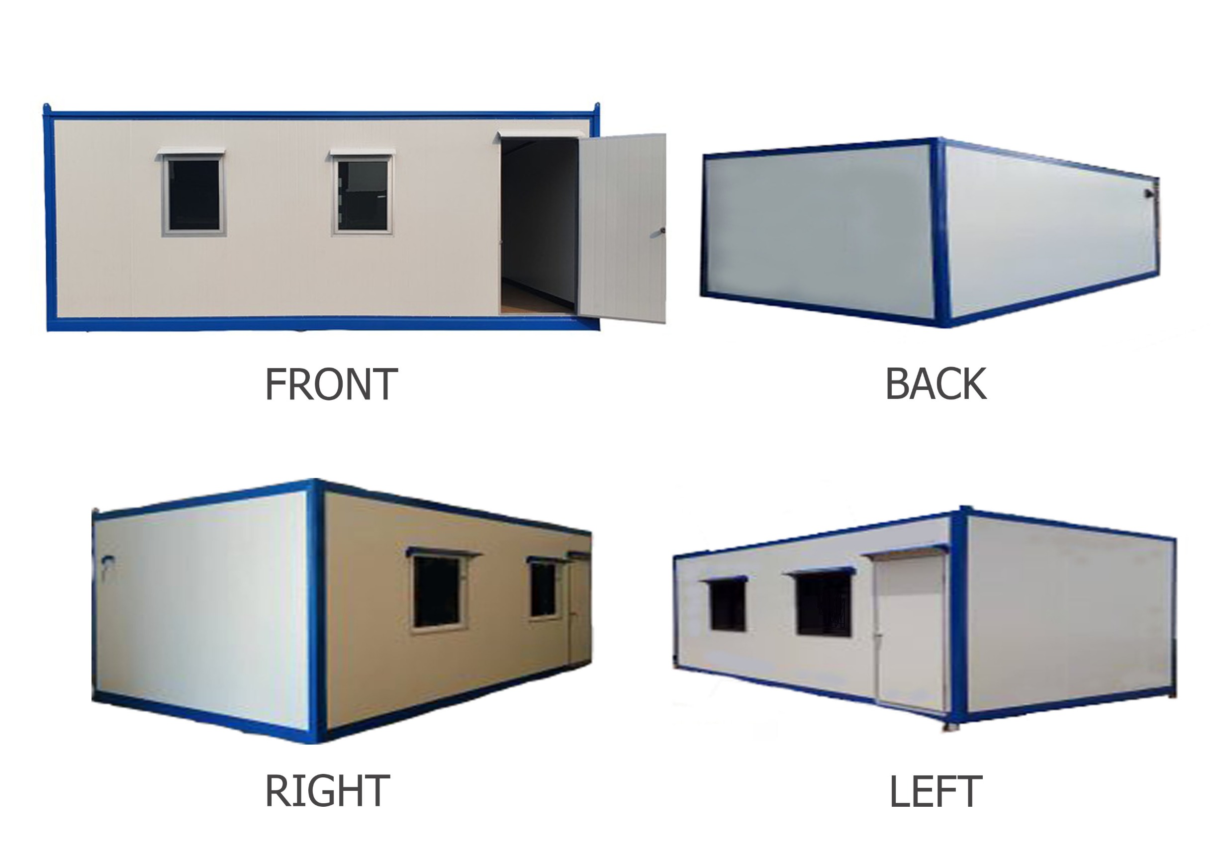 ตู้คอนเทนเนอร์ สำนักงาน UC-01 ขนาด 3.00 * 6.00 *2.50 เมตร คขนาด 18 ตารางเมตร ราคา 129,000 บาทไม่รวมค่าจัดส่ง *** ค่าจัดส่งโดยรถเฮี๊ยบ18,000 บาท