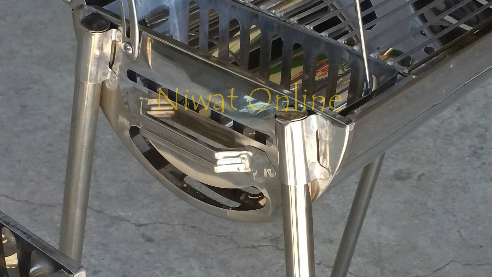 เตาอบสแตนเลสไร้ควัน ชายเล็ก ขนาด 55 ซม.