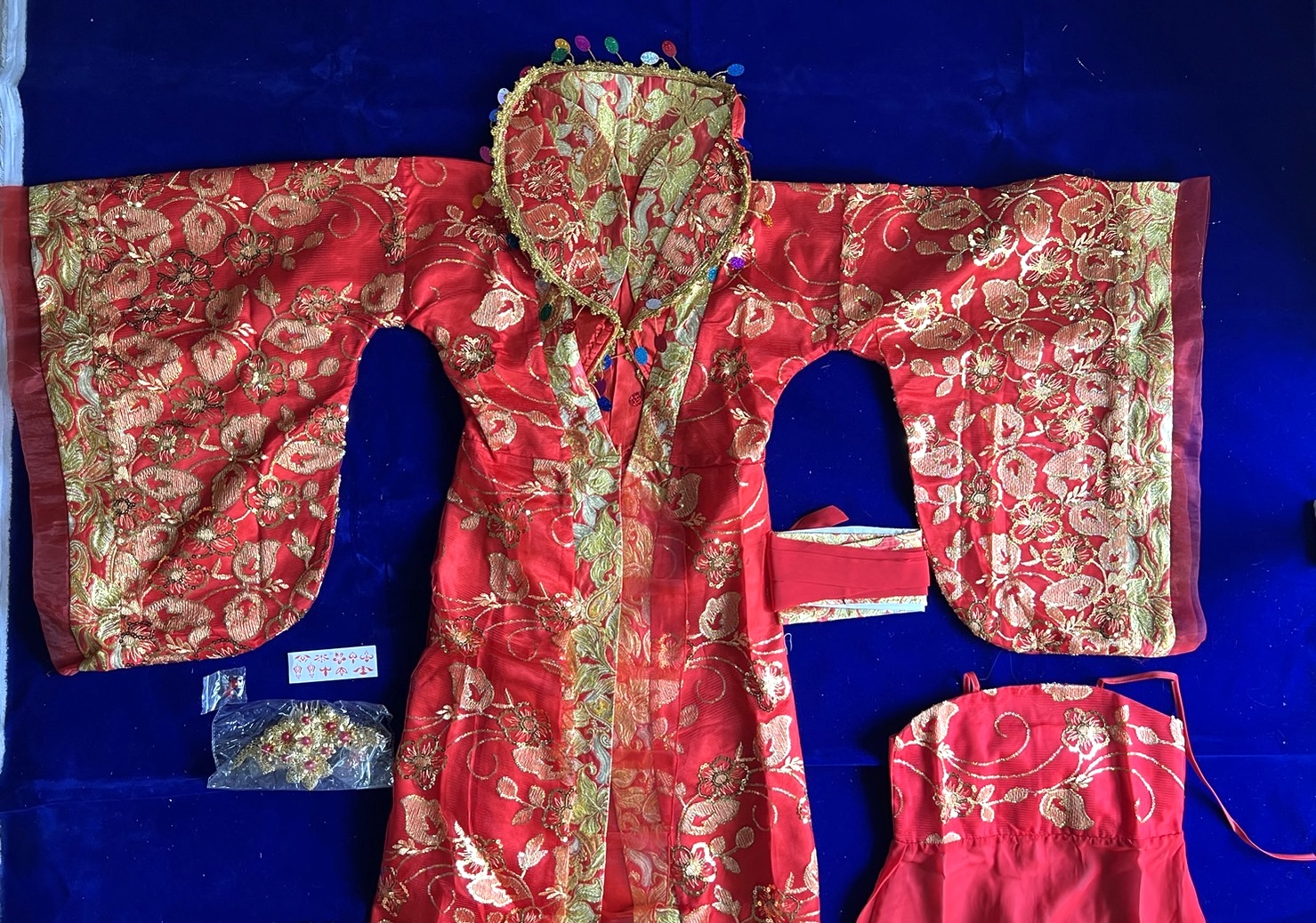 #ชุดเจ้าหญิงสีแดง รหัส PRI 150