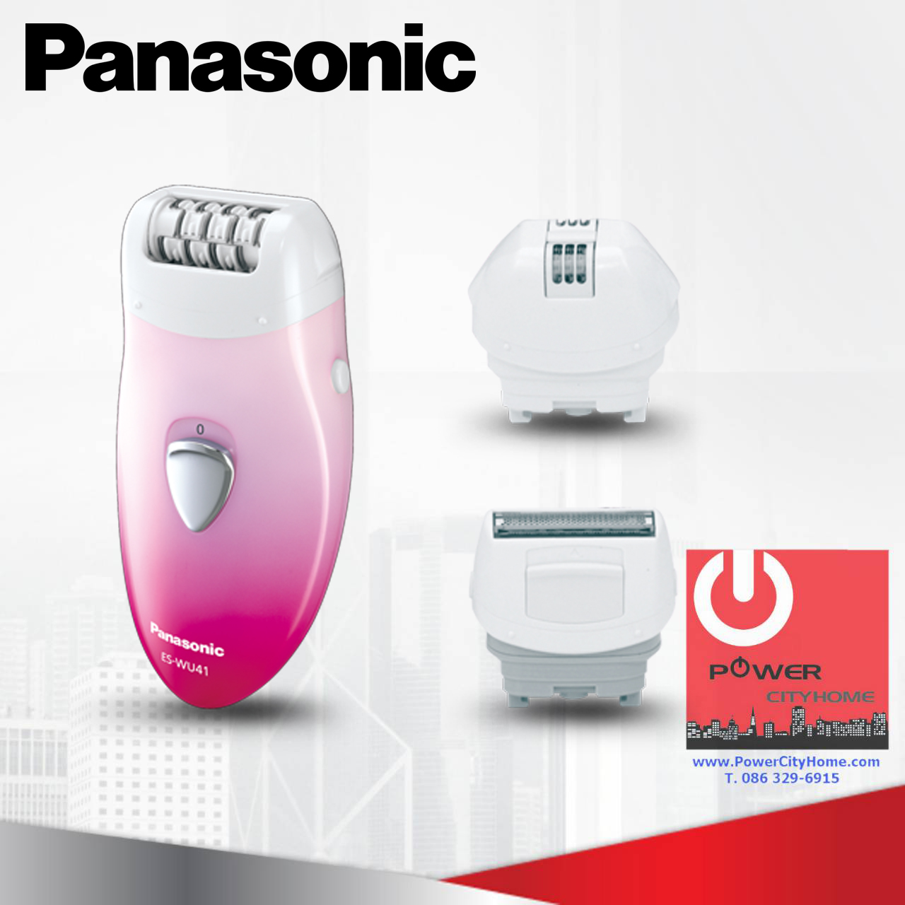 เครื่องกำจัดขนสตรี Panasonic รุ่น ES-WU41