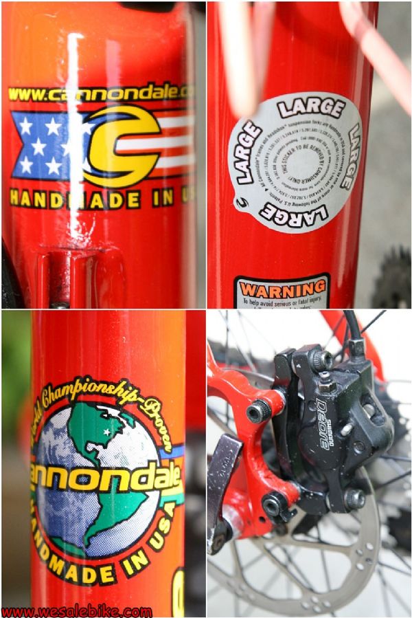 เสือภูเขาCannondale F700 HandMade USA ดิสก์เบรค ไซส์ L