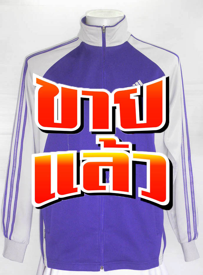 เสื้อ jacket warm ADIDAS สีม่วง ไซส์ L รอบอก 42 นิ้ว