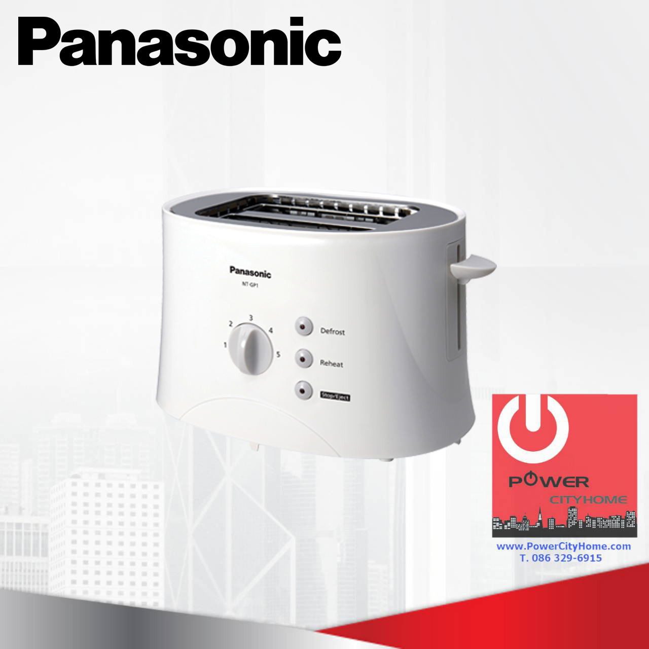 เครื่องปิ้งขนมปัง Panasonic รุ่น NT-GP1