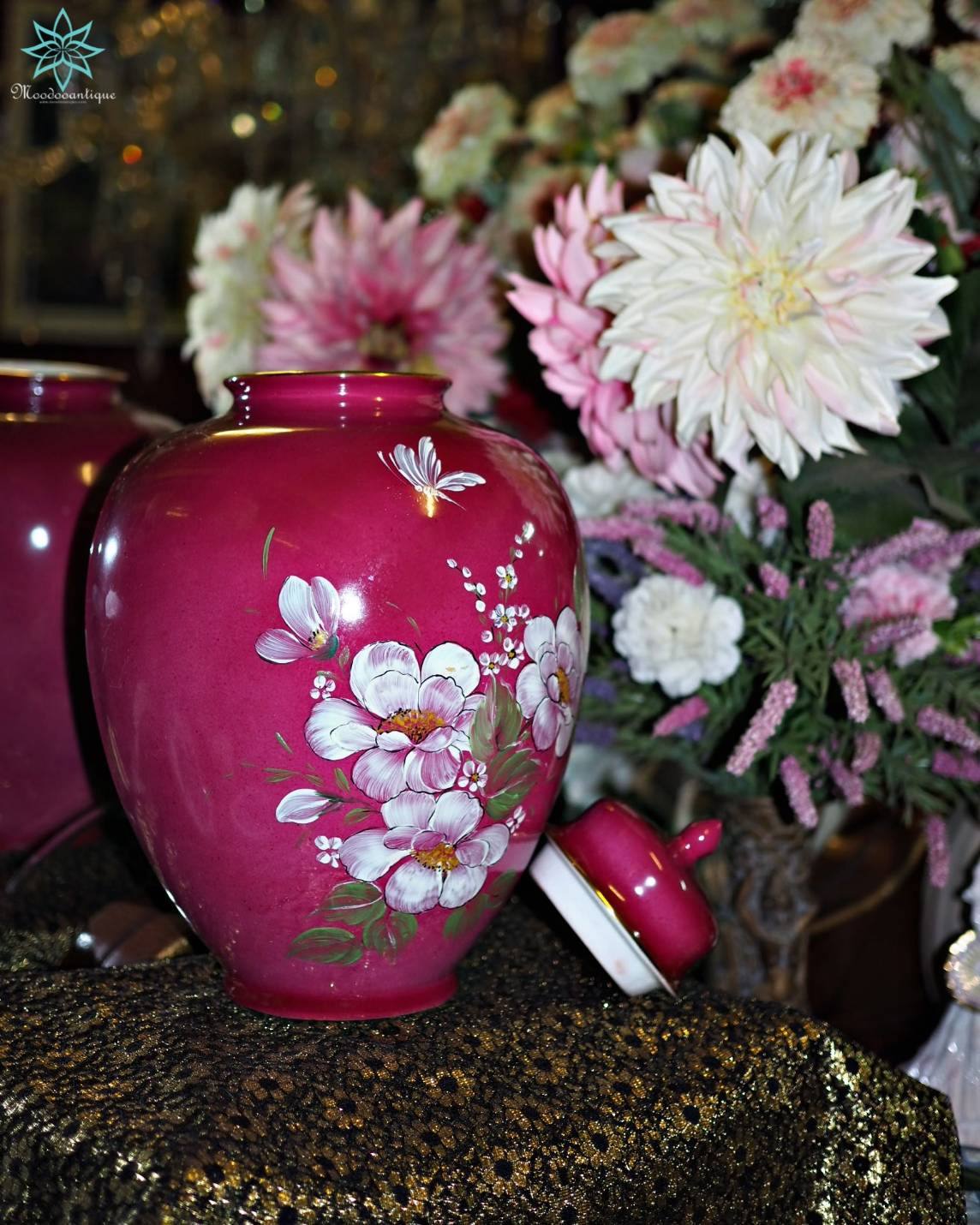 แจกัน ฮาร์ดเซรามิกอิสตันบูล จากตุรกี (sert seramik istanbul Türkiye)