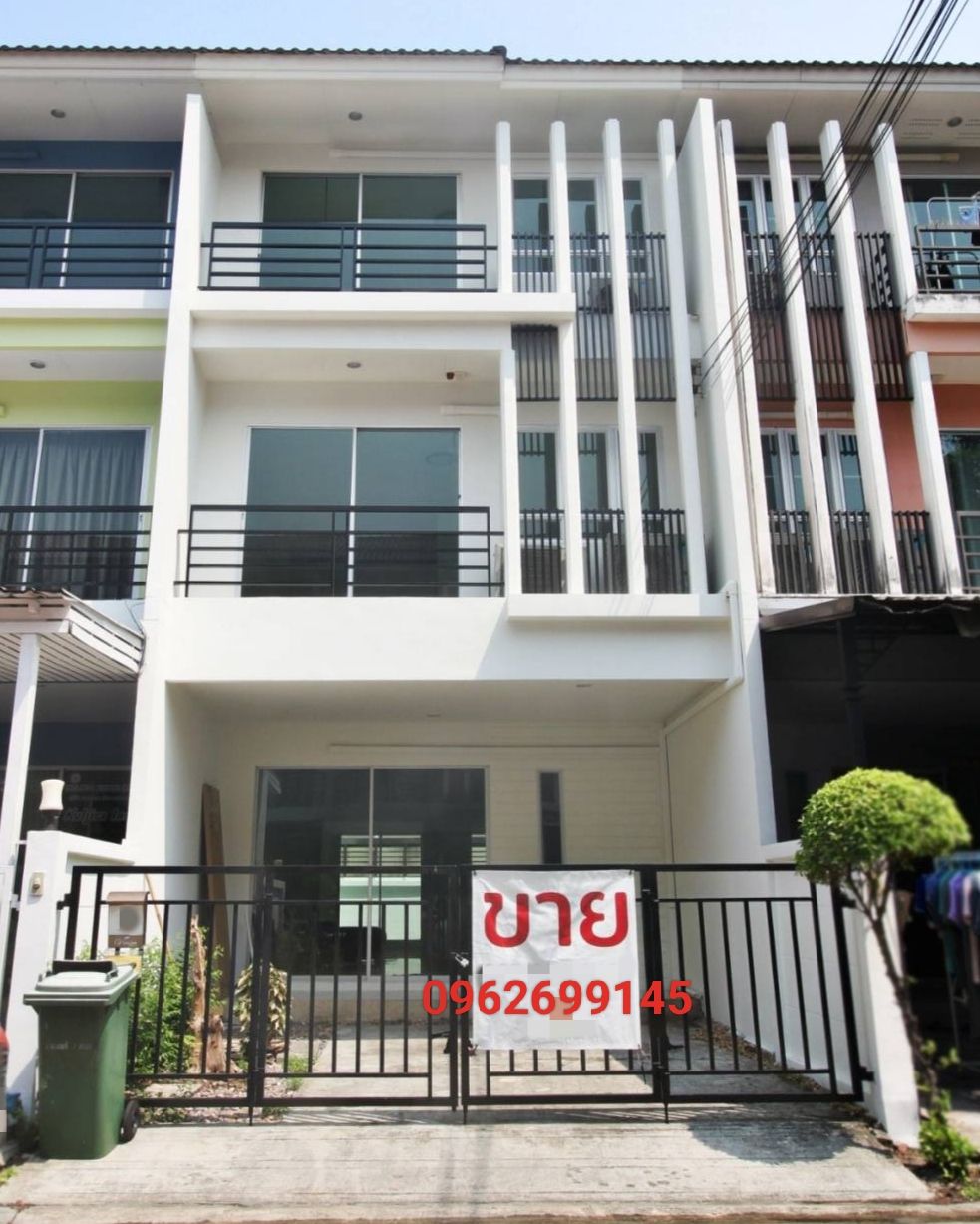 (MH0049) ขายและให้เช่าทาวน์โฮม 3 ชั้น ม.วิสต้า ปาร์ค พระราม 2 พร้อมอยู่