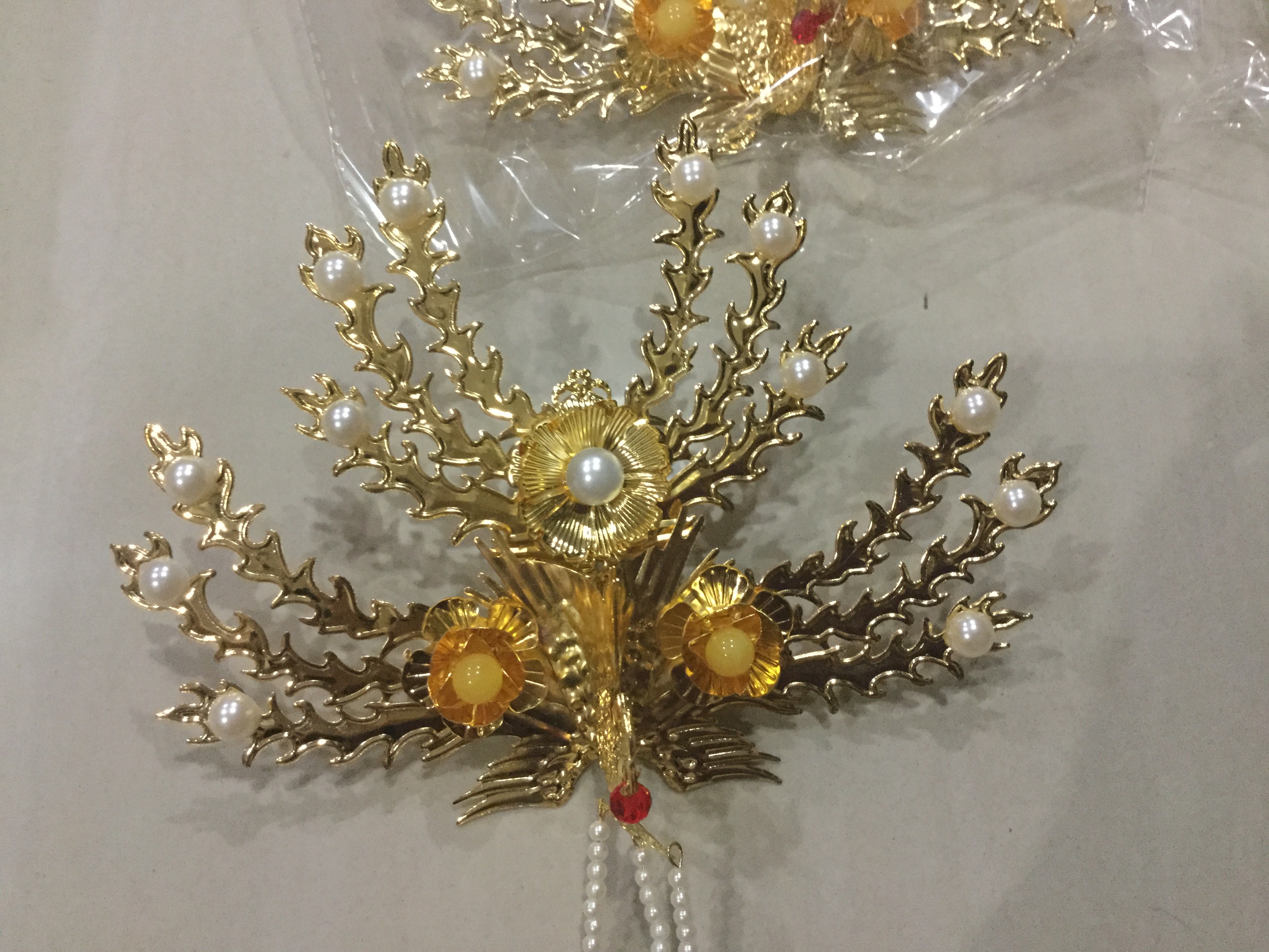 ประดับผม มุขสีขาว รหัส #16