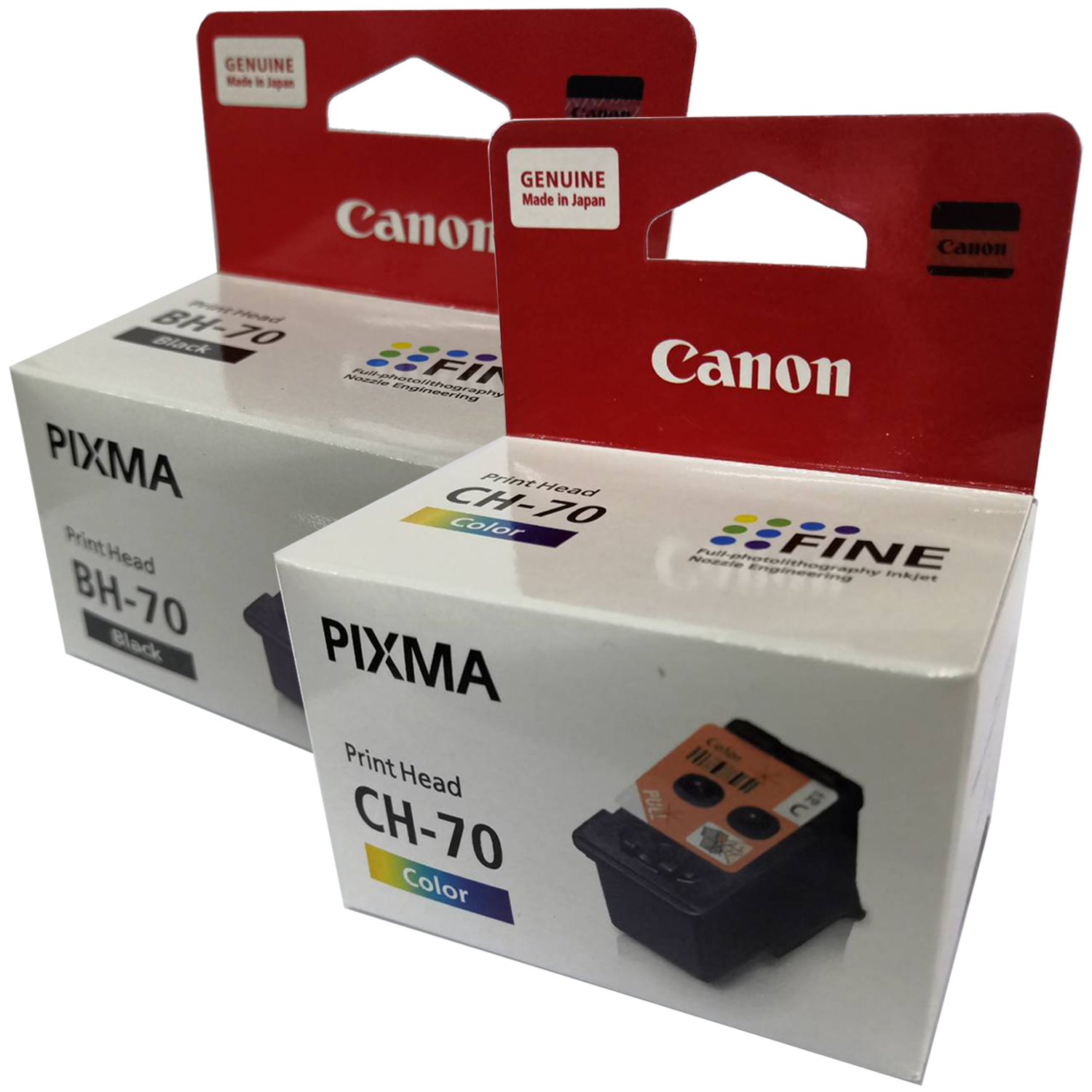 Canon Print Head BH-70 Back + CH-70 Color