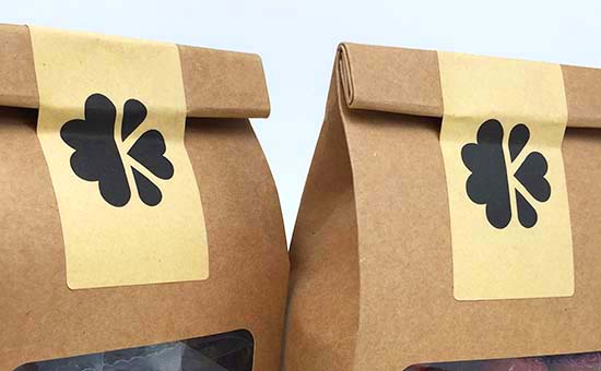 โปรโมชั่น//ถุงคราฟฐานตั้ง ไม่มีหูหิ้ว เจาะสี่เหลี่ยมใส 7x13x18.5