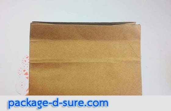 โปรโมชั่น//ถุงคราฟฐานตั้ง ไม่มีหูหิ้ว เจาะสี่เหลี่ยมใส 7x13x18.5