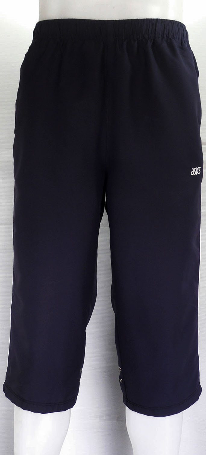 กางเกงกีฬาสามส่วน ASICS สีกรมท่า ไซส์ L รอบเอว 28-34 นึ้ว