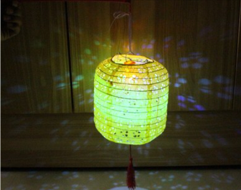 โคมไฟถือ สีเขียว แสงเหลือง #14 สินค้าพร้อมส่ง