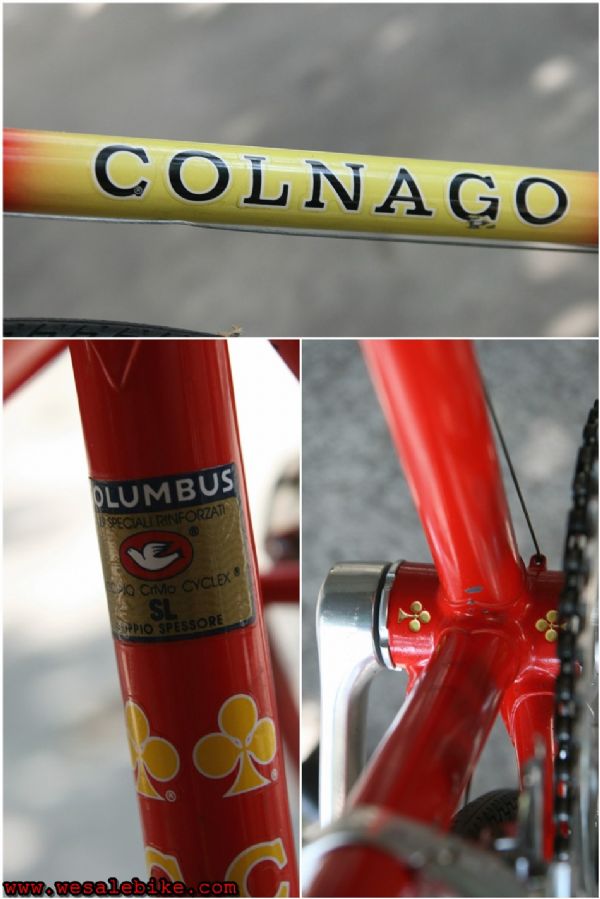 หมอบโครโมลี่ Colnago อะไหล่Campagnolo ไซส์ M
