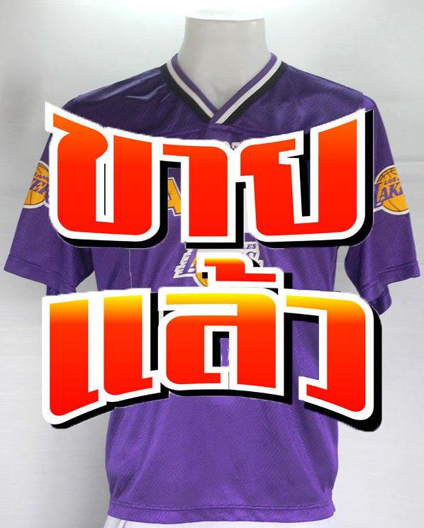 เสื้อซ้อมบาส NBA Los Angeles Lakers ไซส์ XL