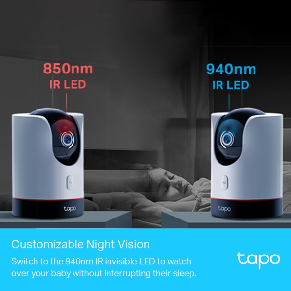 Tapo C225 Pan/Tilt AI Home Security Wi-Fi Camera
