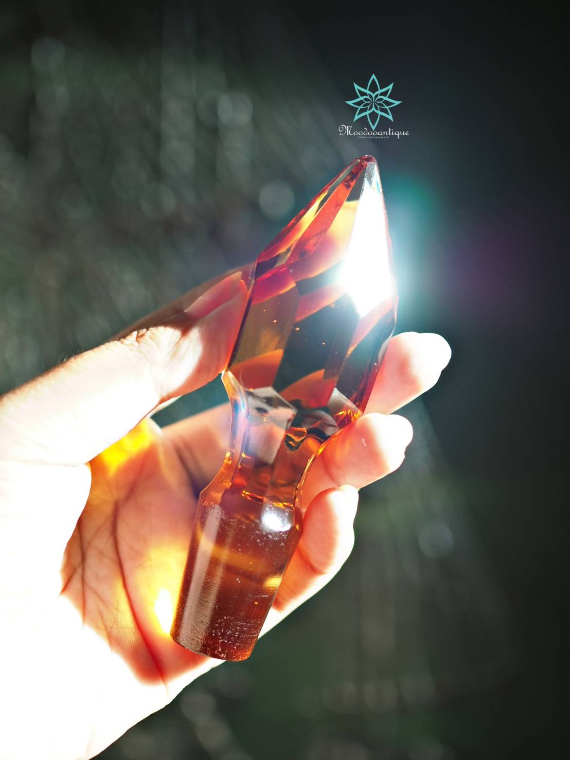 Crystal Bohemians wine set