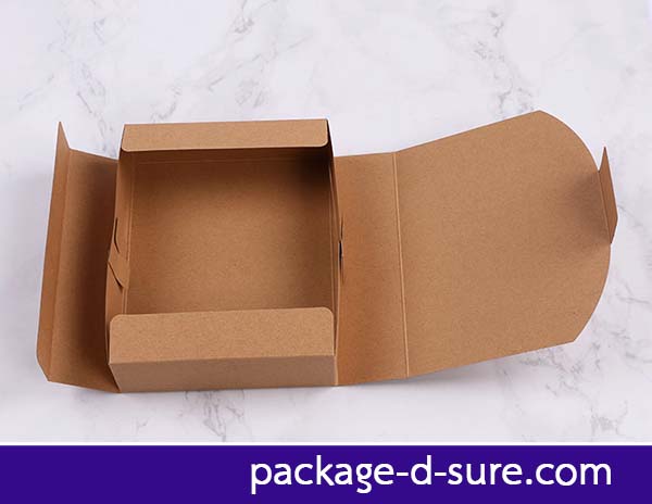 กล่องคราฟสี่เหลี่ยมผืนผ้า ทรงเตี้ย เปิดบน 19x15x5