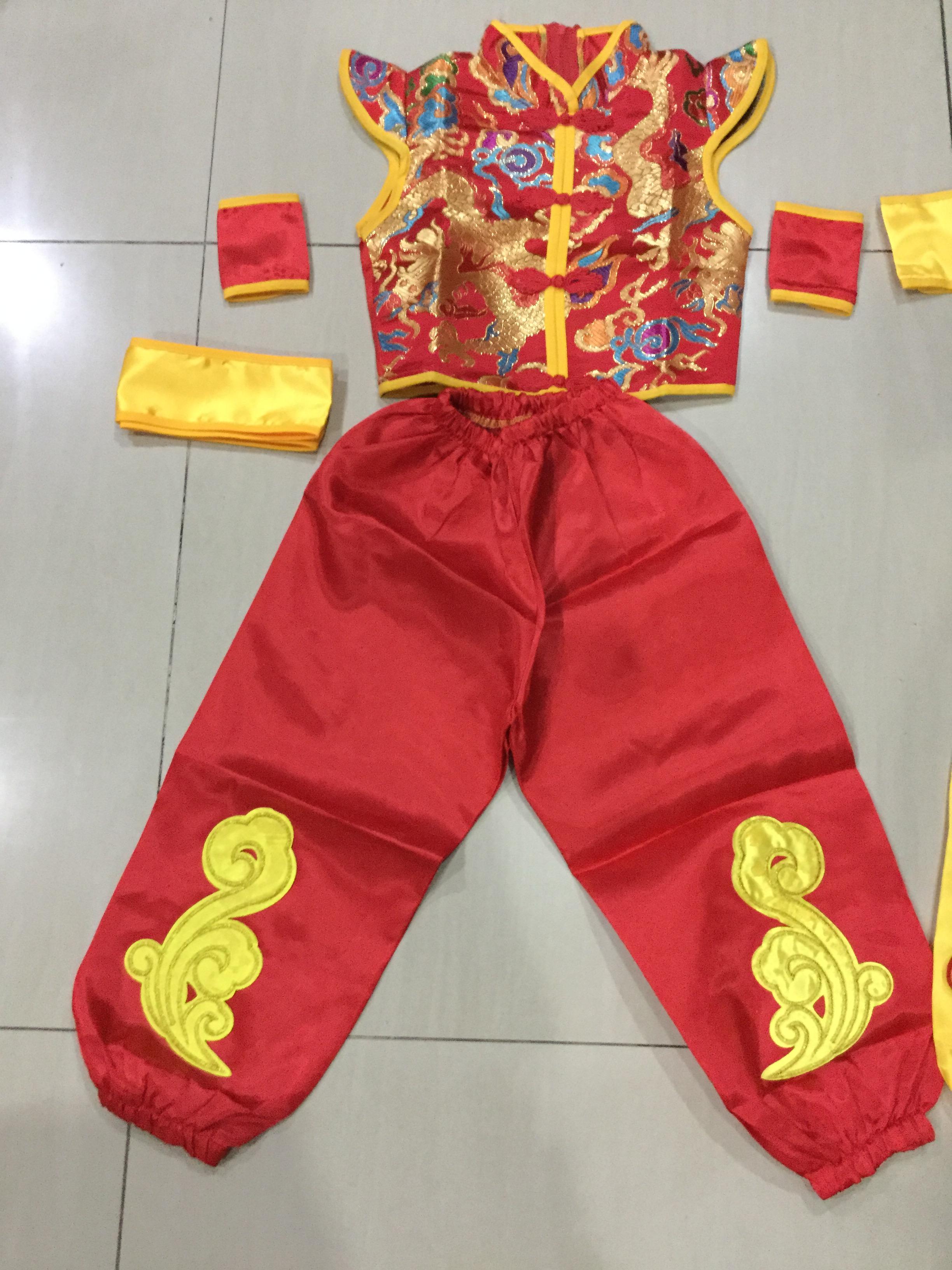 ชุดเต้นเด็กชายสีแดง . รหัส MC 28. สินค้าพร้อมส่ง