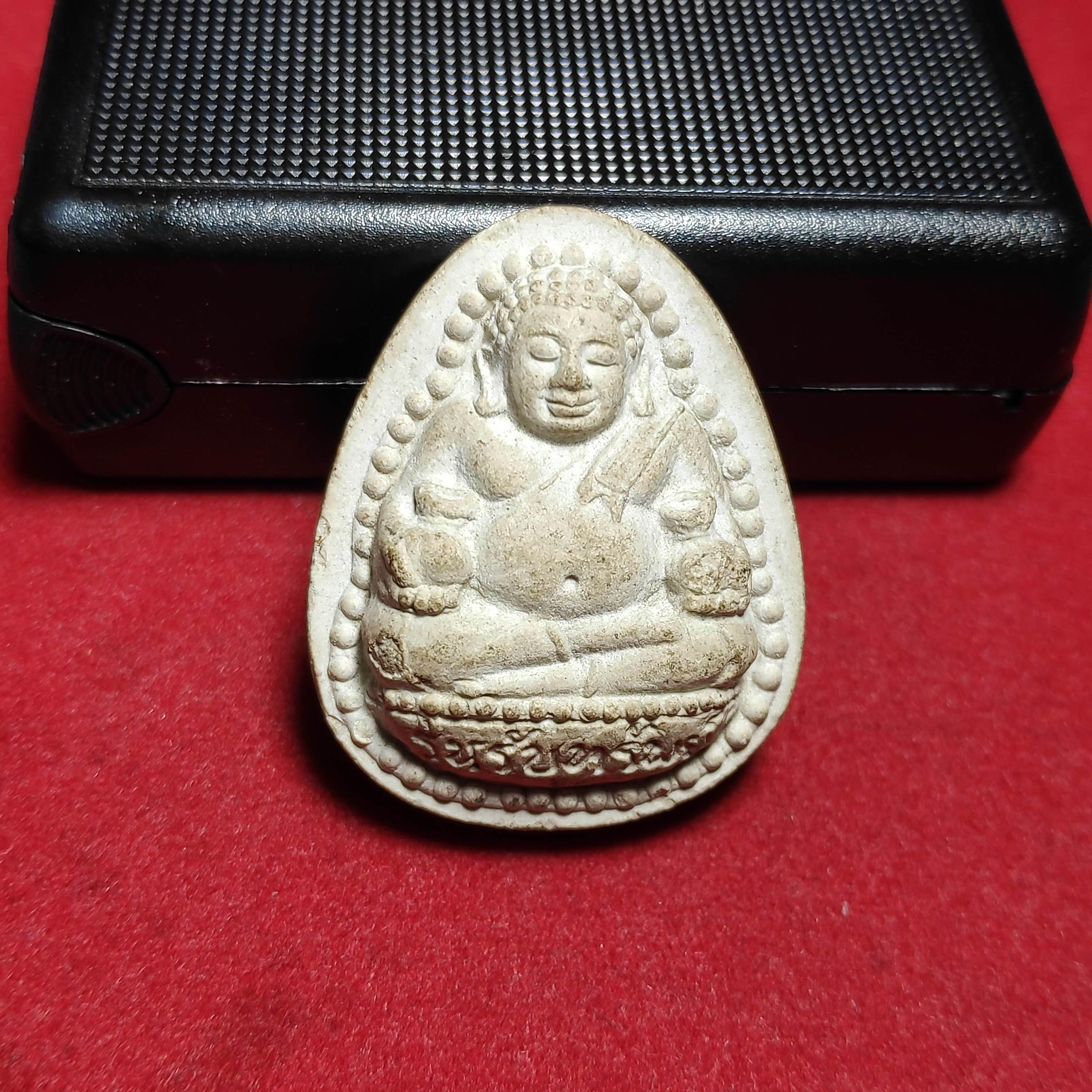 พระสังกัจจายณ์เนื้อผงวัดบางซื่อพรหมธรรมนิมิตรุ่นรับทรัพย์ จ.ราชบุรีปี2549