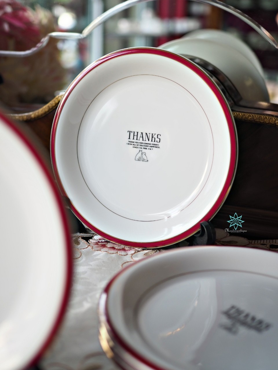 จานขนม แบรนด์ TABLE WARE Adam & Eve Tachikichi Japan