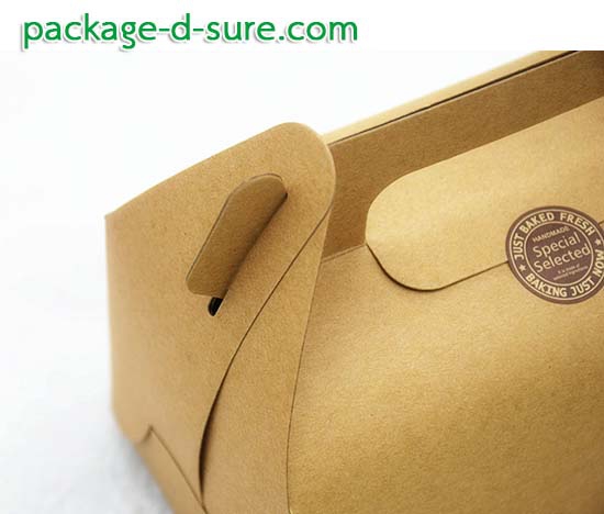 โปรโมชั่น//กล่องหูหิ้ว ไซส์ใหญ่ 16.2x9.2x8 กระดาษคราฟ **แพ็ค 50 ใบ**