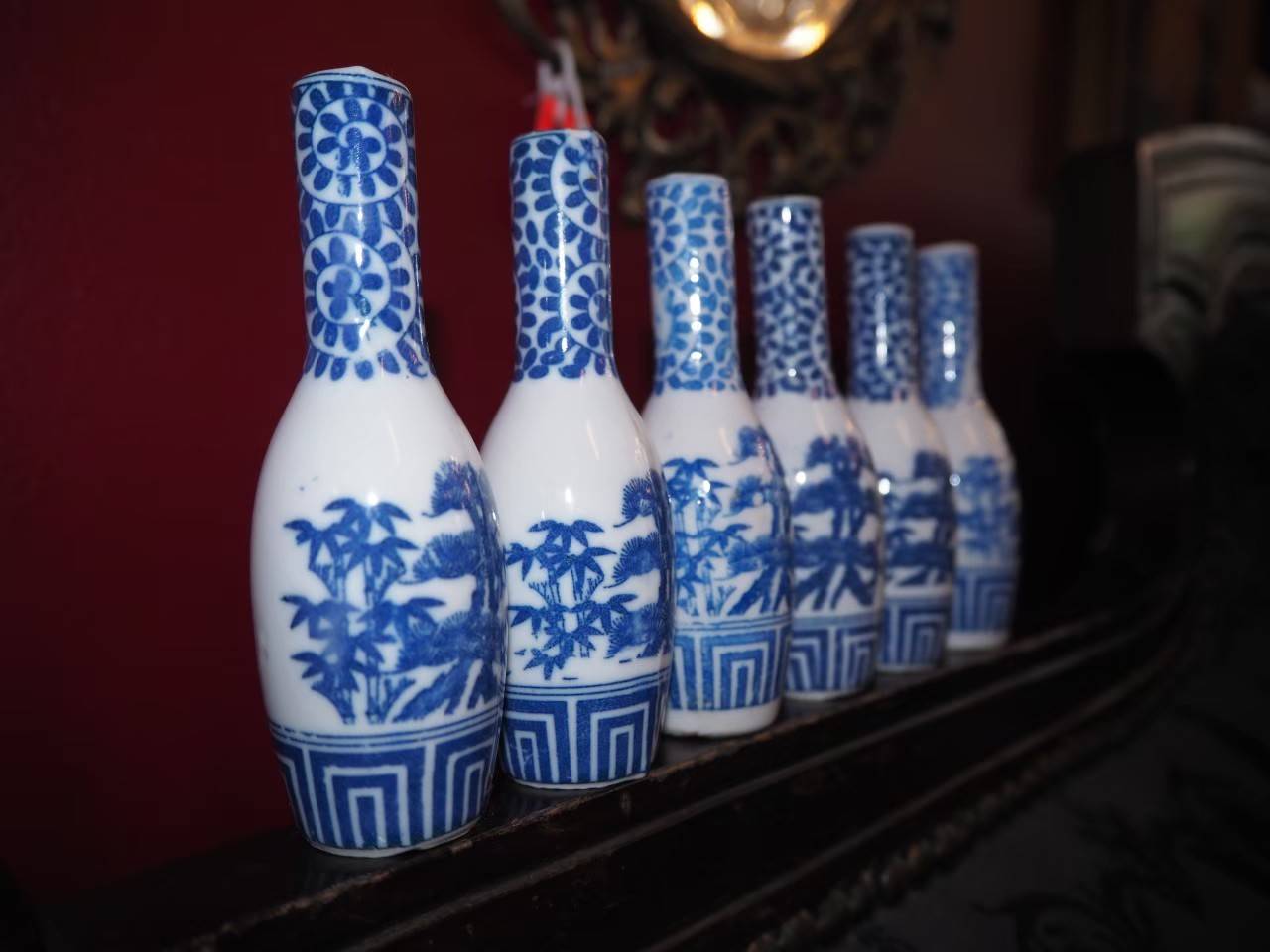 แจกันลายครามญี่ปุ่น Tokusei Nippon เก่า