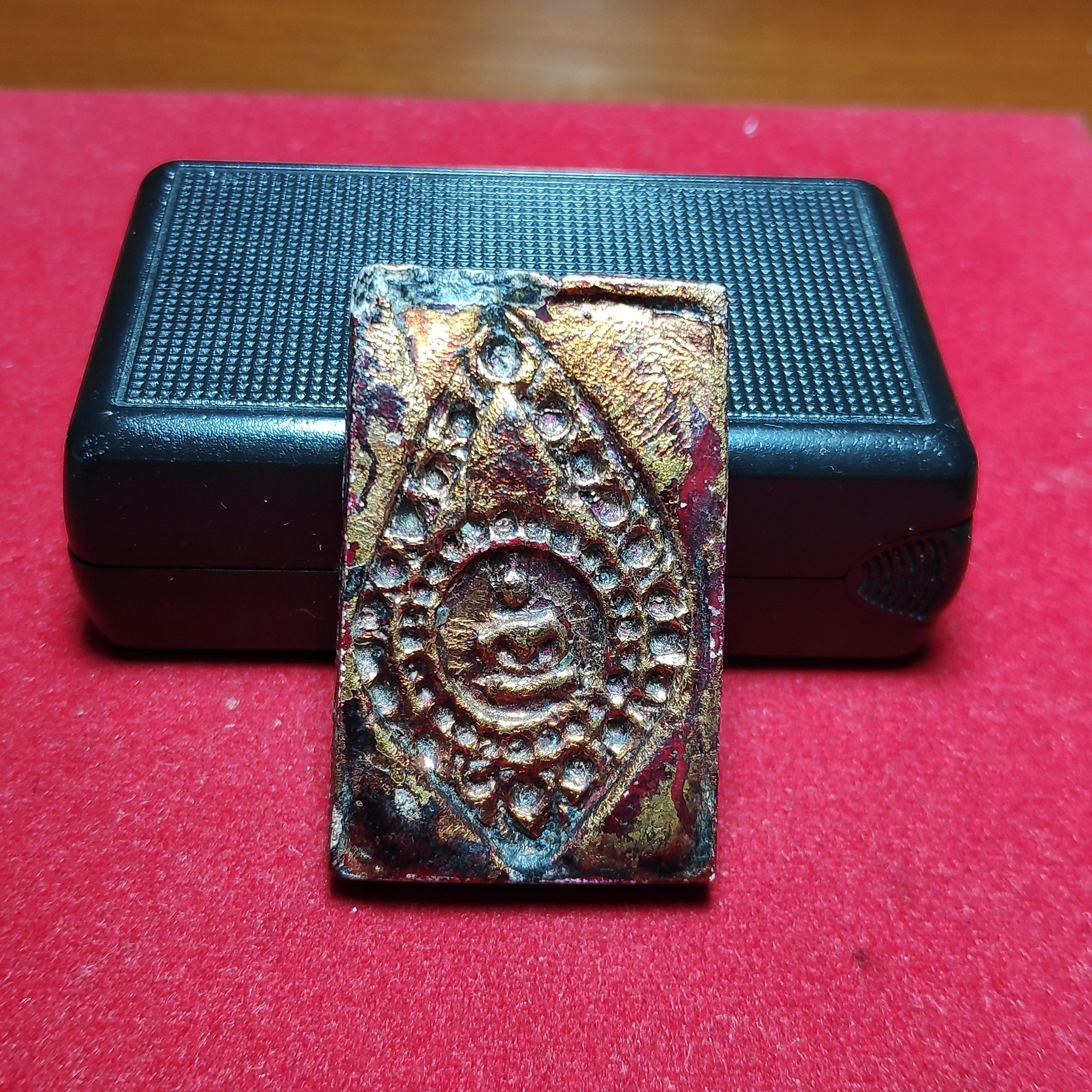 พระสมเด็จปรกโพธิ์ฐานเเซมลงรักปิดทองกรุวังหน้า