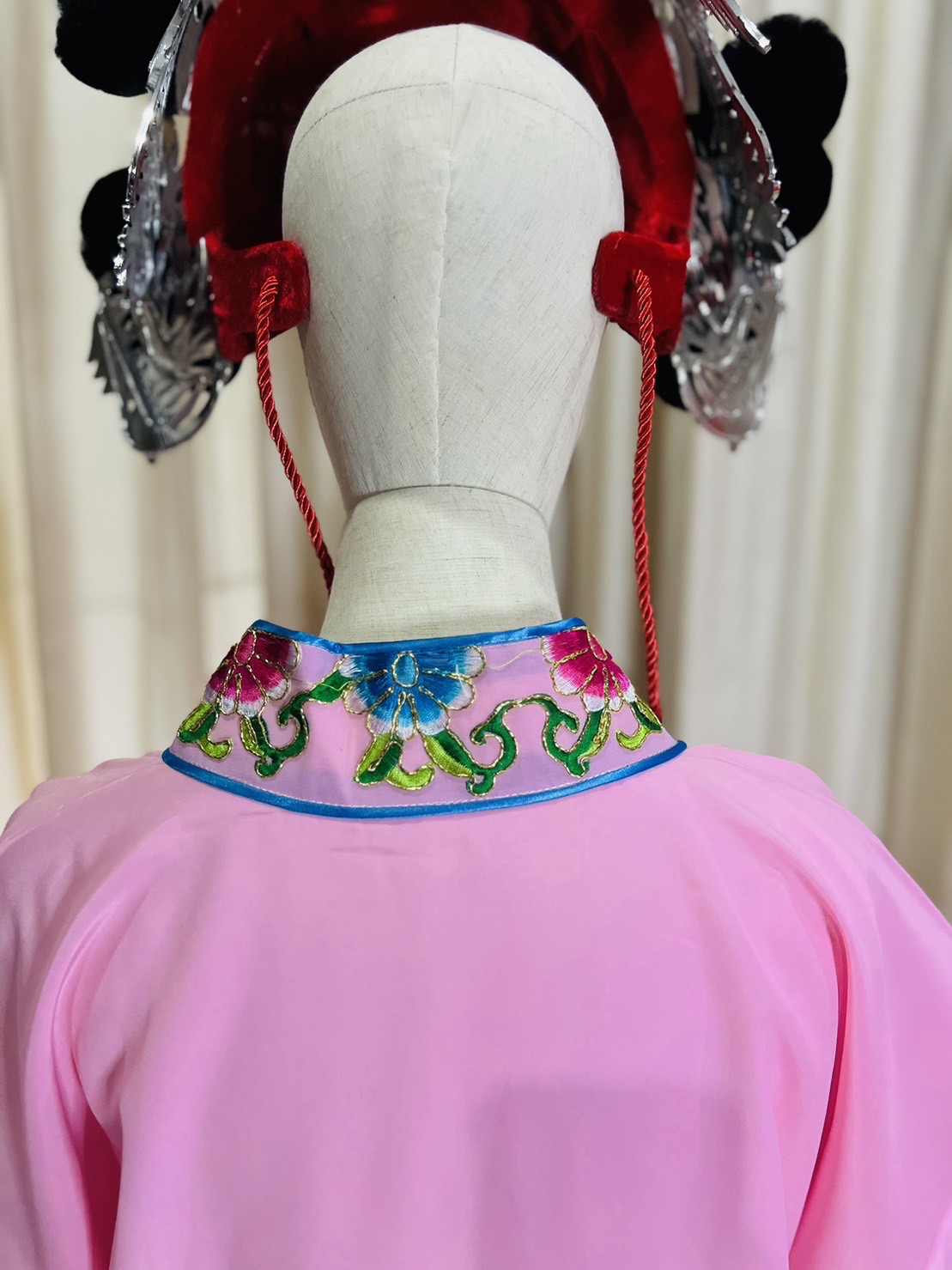 #ชุดฮั่นฝู สีชมพู