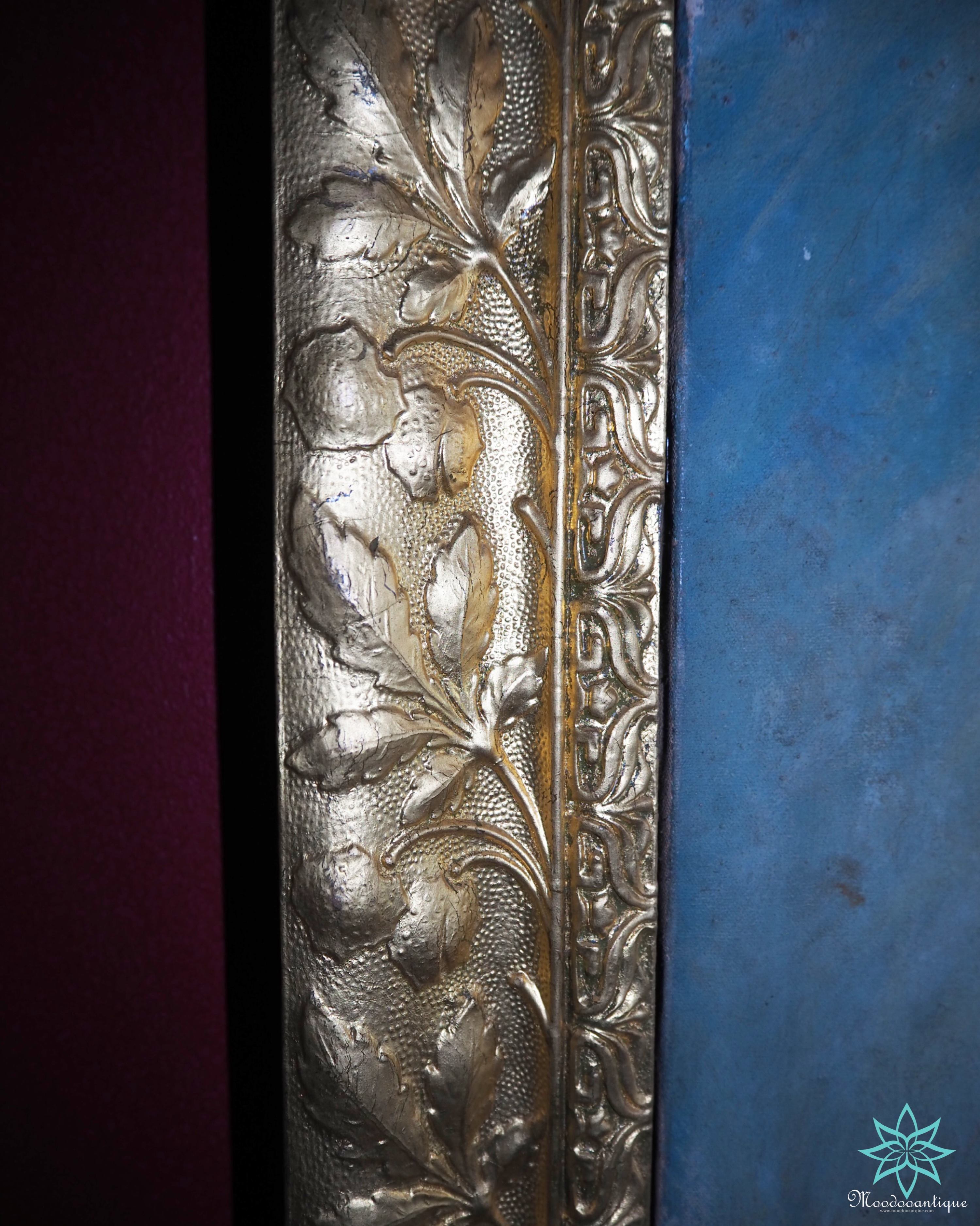 Gypsy Girl ภาพวาดTorino สไตส์ Boho บนผ้าใบ ศิลปิน OZHAN