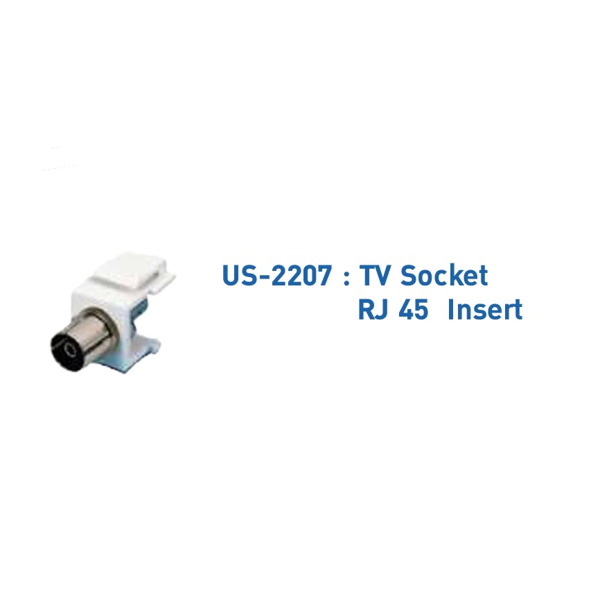INTERLINK RJ45 MINI PATCH & RJ 45 MULTIMEDIA INSERT Model US-2207