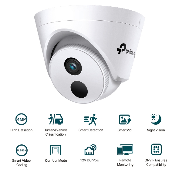 VIGI C440I VIGI 4MP IR Turret Network Camera